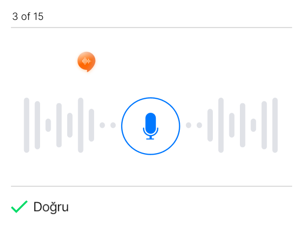 ingilizce kursumuz nasıl çalışır - telaffuz aracı